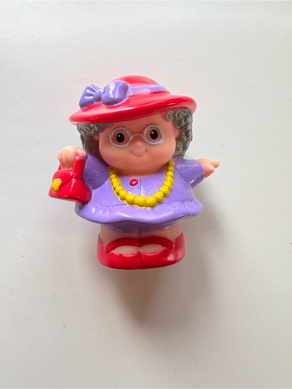 ⭐️ Fisher Price Little People Old Lady Grandma Figure (2002)